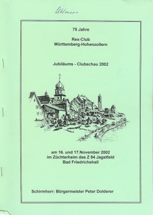 Katalog Clubschau 2002